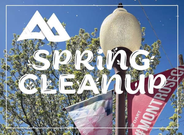 Montrose Spring Cleanup Set for April 24–25 with New Free Mulch Program